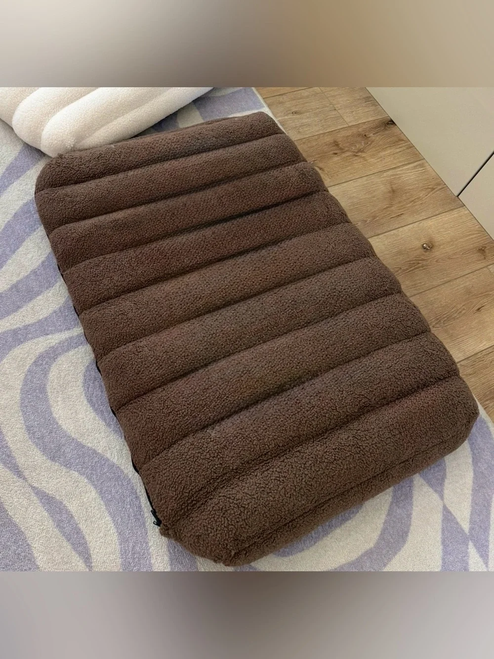 36x27” Brown Dog Bed Memory foam washable cover